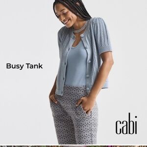 CAbi 6351 BUSY Tank Cornflower Blue